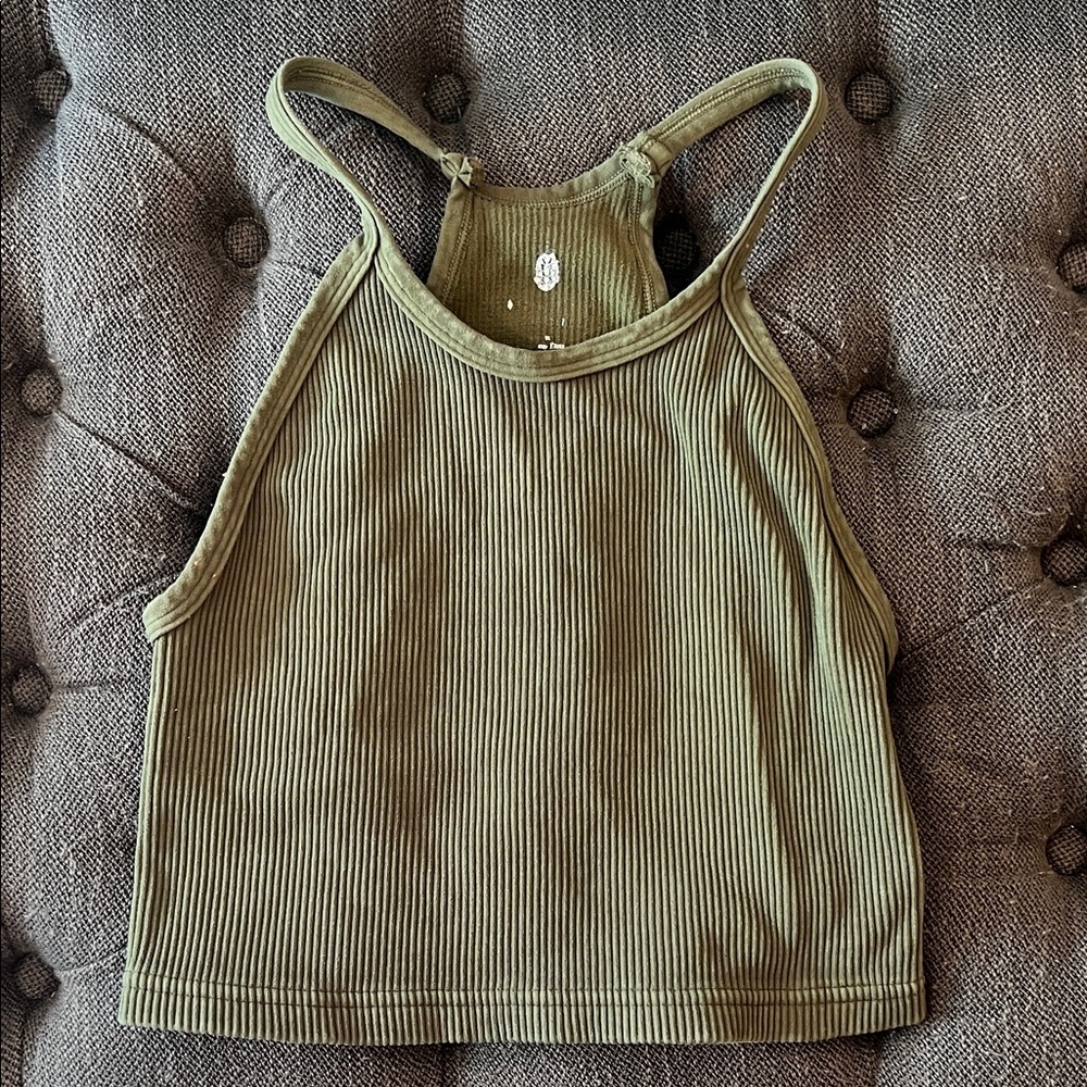 Happiness Runs Free People Movement Ribbed Tank Top